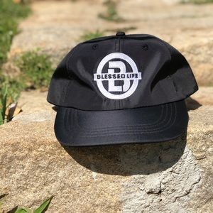 Blessed Life Nylon Unisex Dad Hat in Black